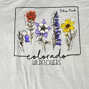 The Duck Company Colorado Wildflowers Graphic Tee, Size: XL, NWOT